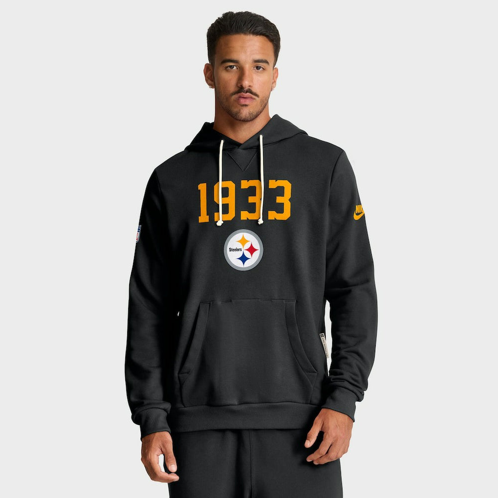 Pittsburgh Steelers Sideline Standard Issue Alt 2 Dri-FIT Hoodie - Black - Nike