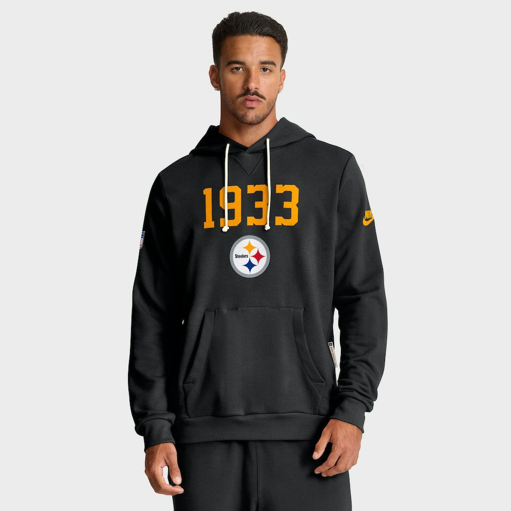 Pittsburgh Steelers Sideline Standard Issue Alt 2 Dri-FIT Hoodie - Black - Nike