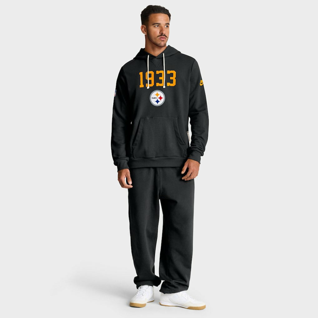 Pittsburgh Steelers Sideline Standard Issue Alt 2 Dri-FIT Hoodie - Black - Nike