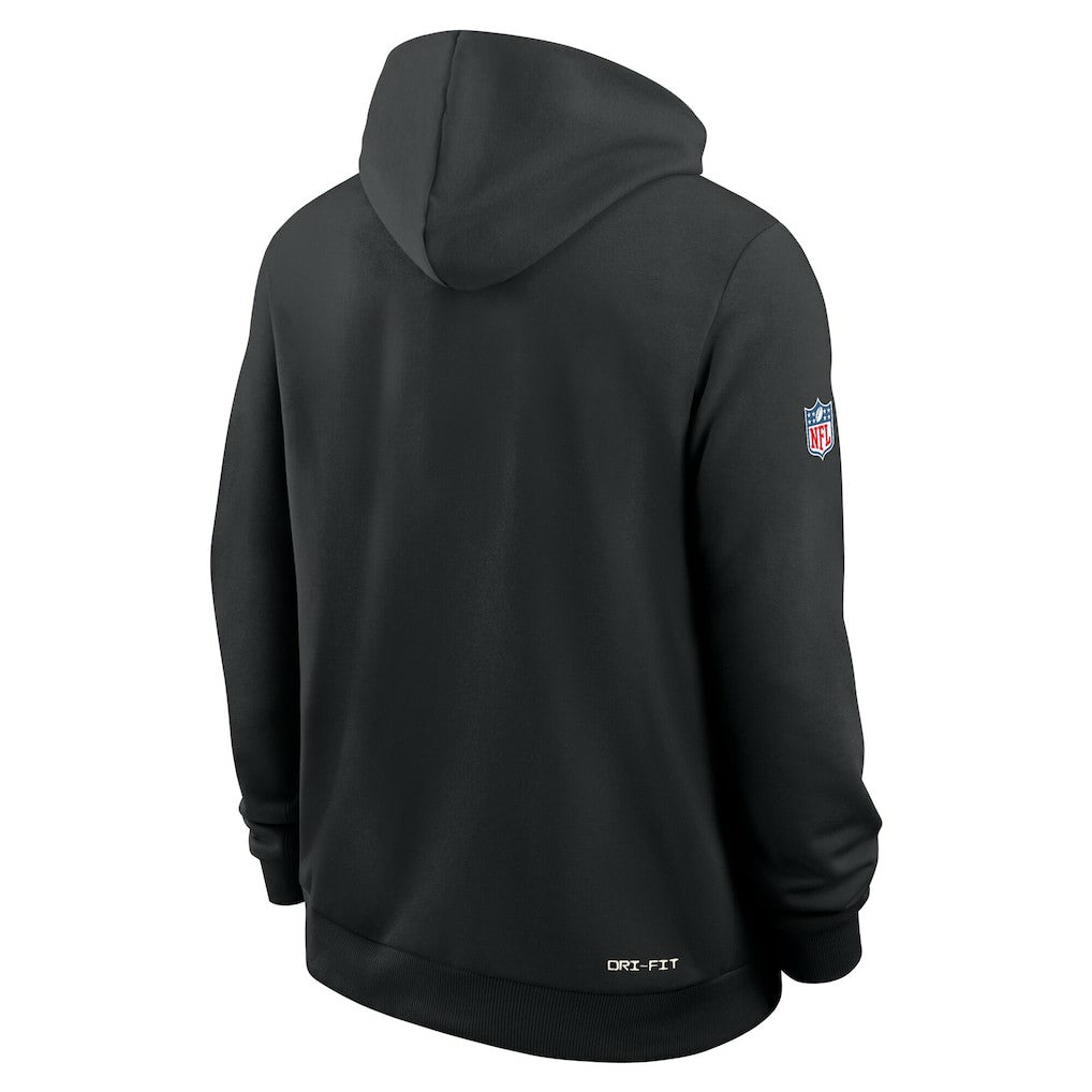 Pittsburgh Steelers Sideline Standard Issue Alt 2 Dri-FIT Hoodie - Black - Nike