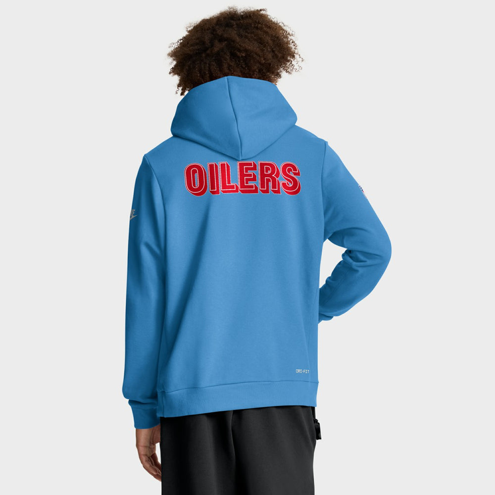 Tennessee Titans Sideline Standard Issue Alt 2 Dri-FIT Hoodie - Light Blue - Nike