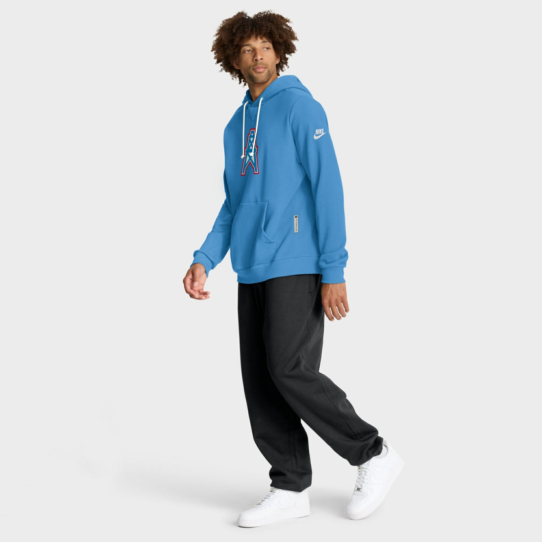 Tennessee Titans Sideline Standard Issue Alt 2 Dri-FIT Hoodie - Light Blue - Nike