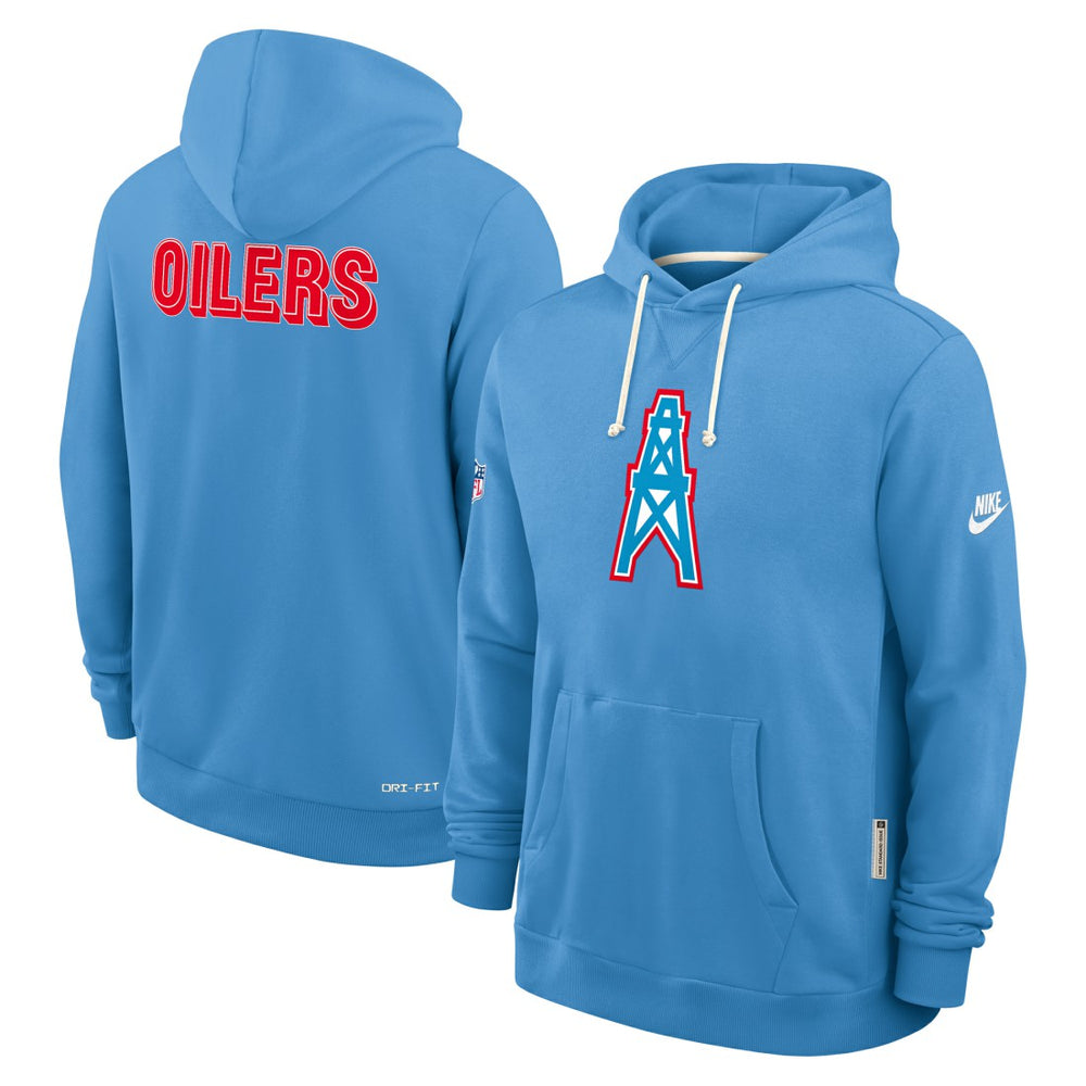 Tennessee Titans Sideline Standard Issue Alt 2 Dri-FIT Hoodie - Light Blue - Nike