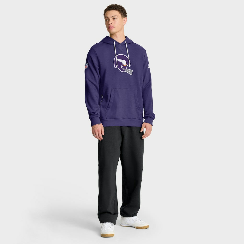 Minnesota Vikings Sideline Standard Issue Alt 2 Dri-FIT Hoodie - Purple - Nike