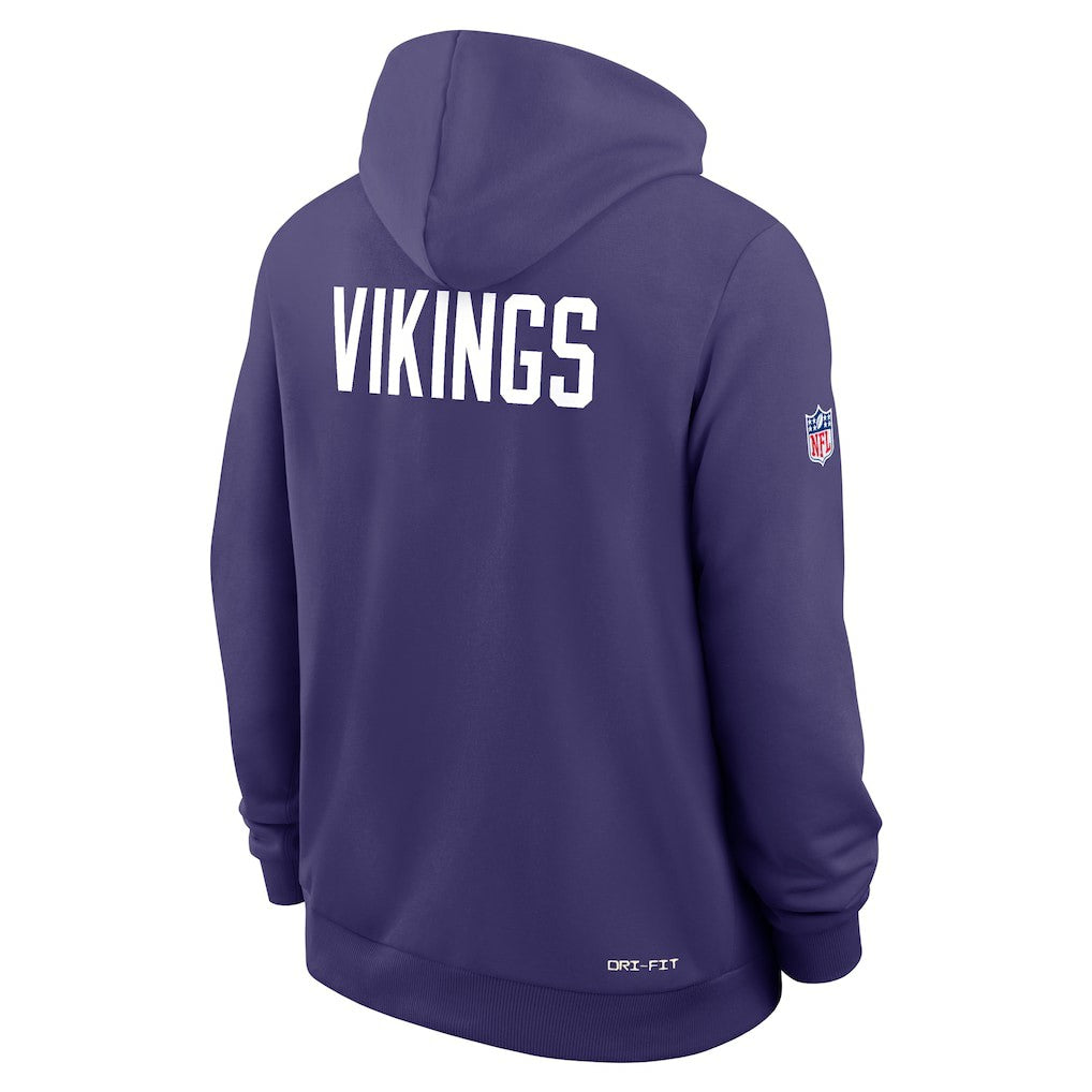 Minnesota Vikings Sideline Standard Issue Alt 2 Dri-FIT Hoodie - Purple - Nike