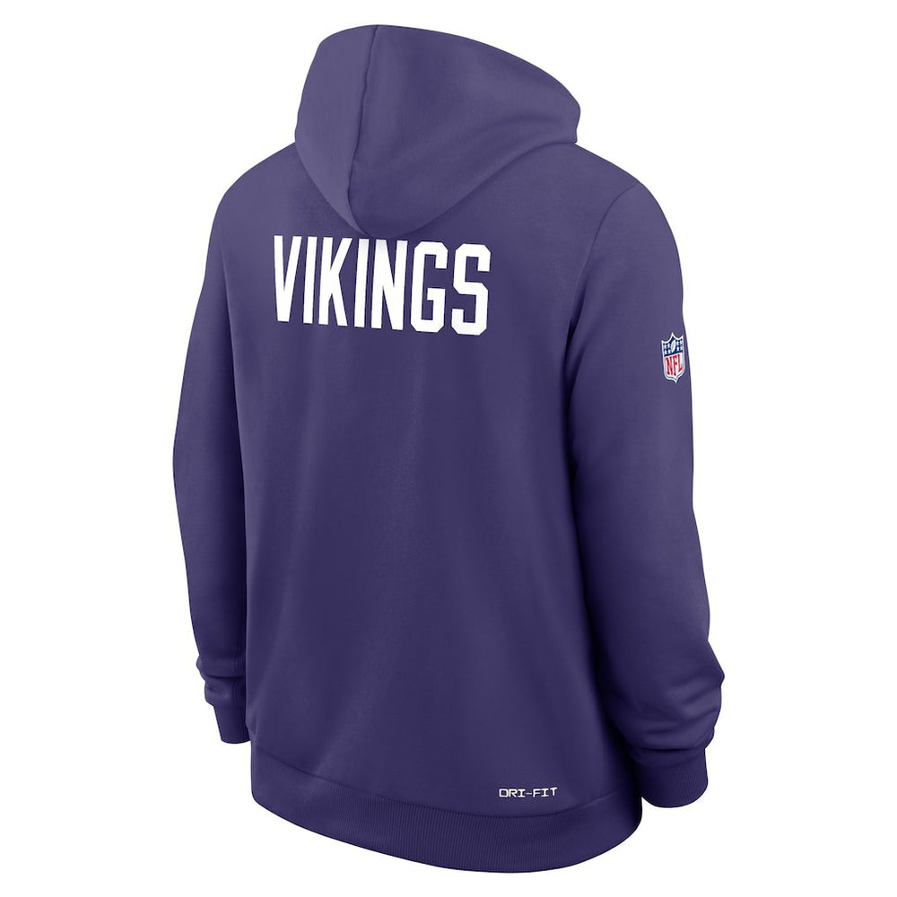 Minnesota Vikings Sideline Standard Issue Alt 2 Dri-FIT Hoodie - Purple - Nike