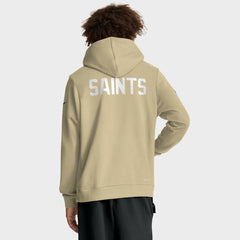 New Orleans Saints Sideline Standard Issue Alt 2 Dri-FIT Hoodie - Gold - Nike