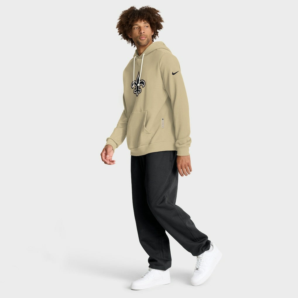 New Orleans Saints Sideline Standard Issue Alt 2 Dri-FIT Hoodie - Gold - Nike