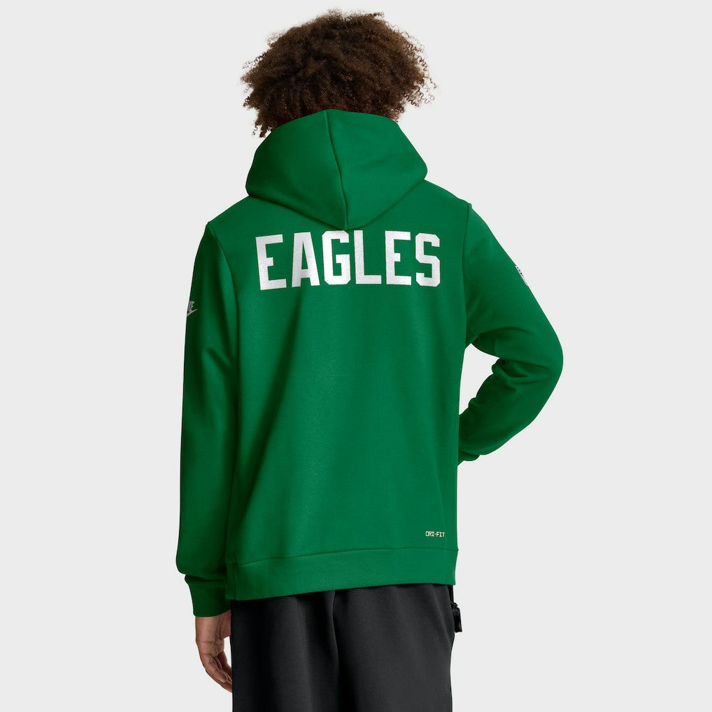 Philadelphia Eagles Sideline Standard Issue Alt 2 Dri-FIT Hoodie - Kelly Green - Nike