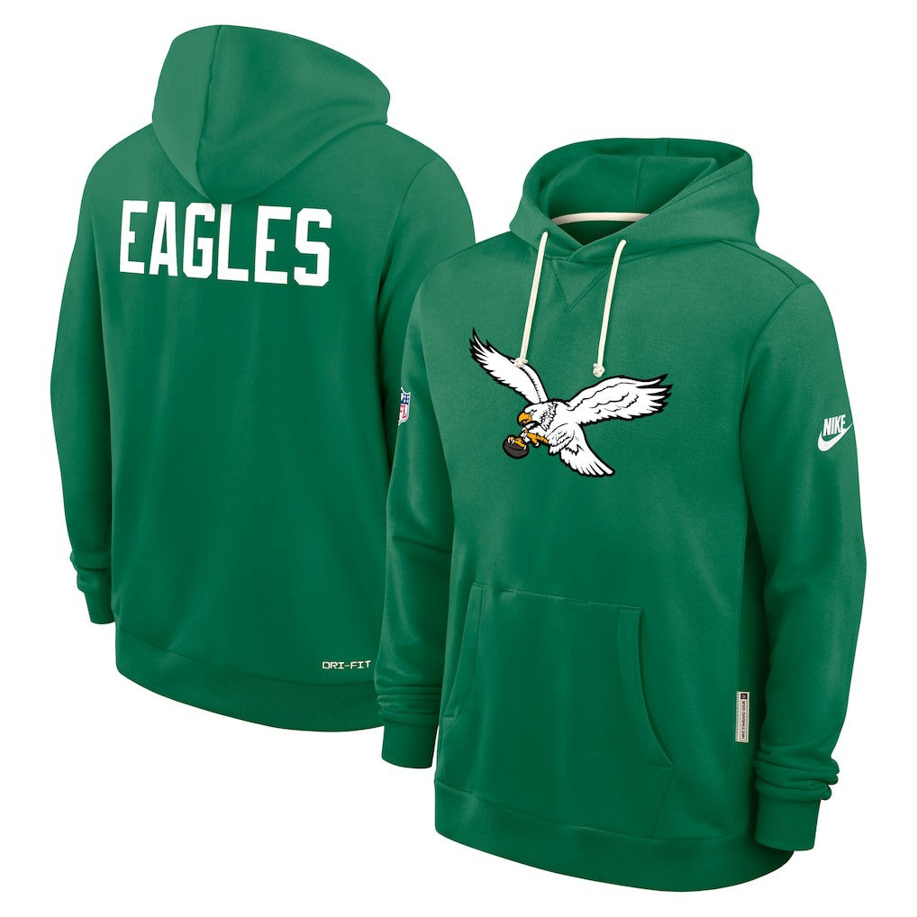 Philadelphia Eagles Sideline Standard Issue Alt 2 Dri-FIT Hoodie - Kelly Green - Nike