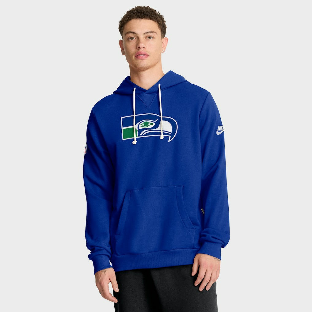 Seattle Seahawks Sideline Standard Issue Alt 2 Dri-FIT Hoodie - Royal - Nike