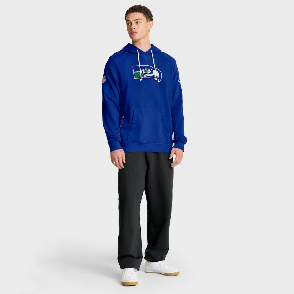Seattle Seahawks Sideline Standard Issue Alt 2 Dri-FIT Hoodie - Royal - Nike