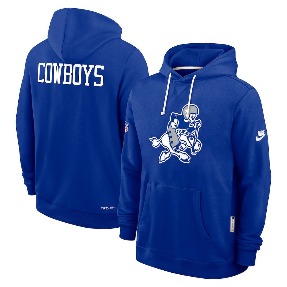 Dallas Cowboys Sideline Standard Issue Alt 2 Dri-FIT Hoodie - Royal - Nike