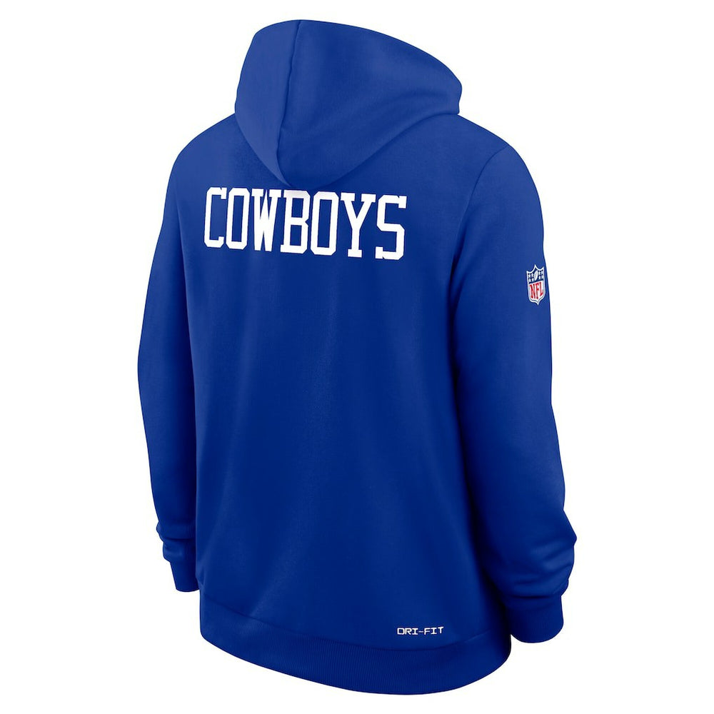 Dallas Cowboys Sideline Standard Issue Alt 2 Dri-FIT Hoodie - Royal - Nike