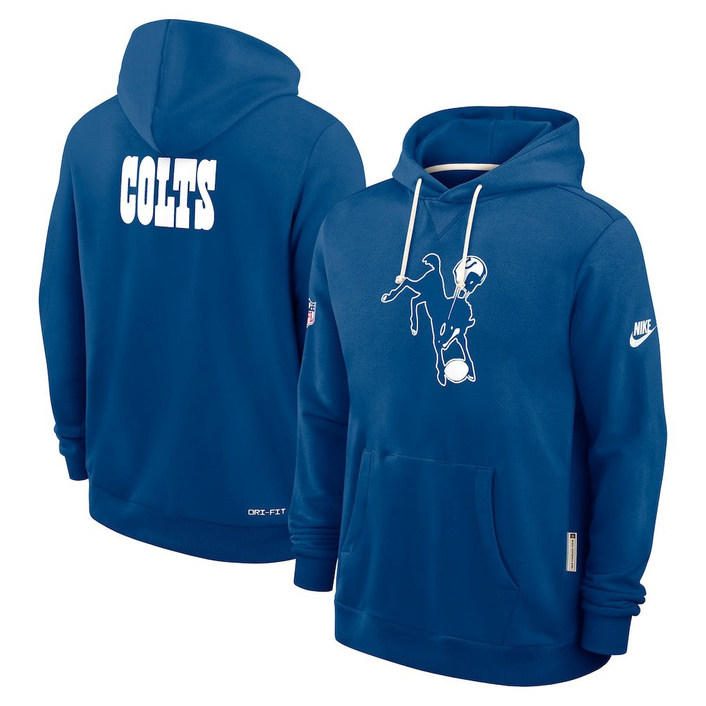 Indianapolis Colts Sideline Standard Issue Alt 2 Dri-FIT Hoodie - Royal - Nike
