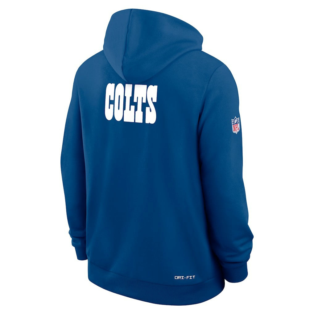 Indianapolis Colts Sideline Standard Issue Alt 2 Dri-FIT Hoodie - Royal - Nike