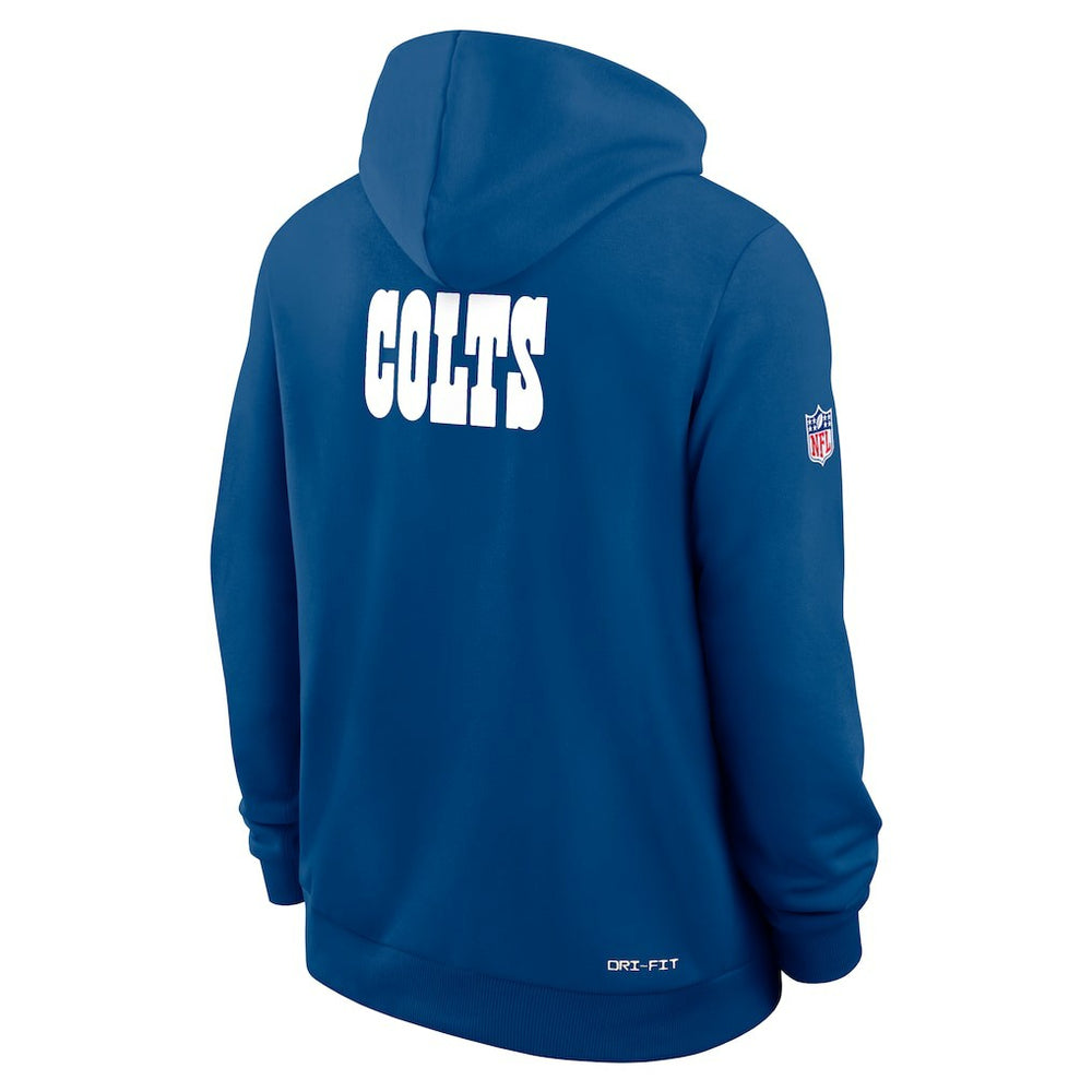 Indianapolis Colts Sideline Standard Issue Alt 2 Dri-FIT Hoodie - Royal - Nike