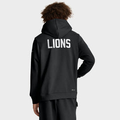 Detroit Lions Sideline Standard Issue Alt 2 Dri-FIT Hoodie - Black - Nike