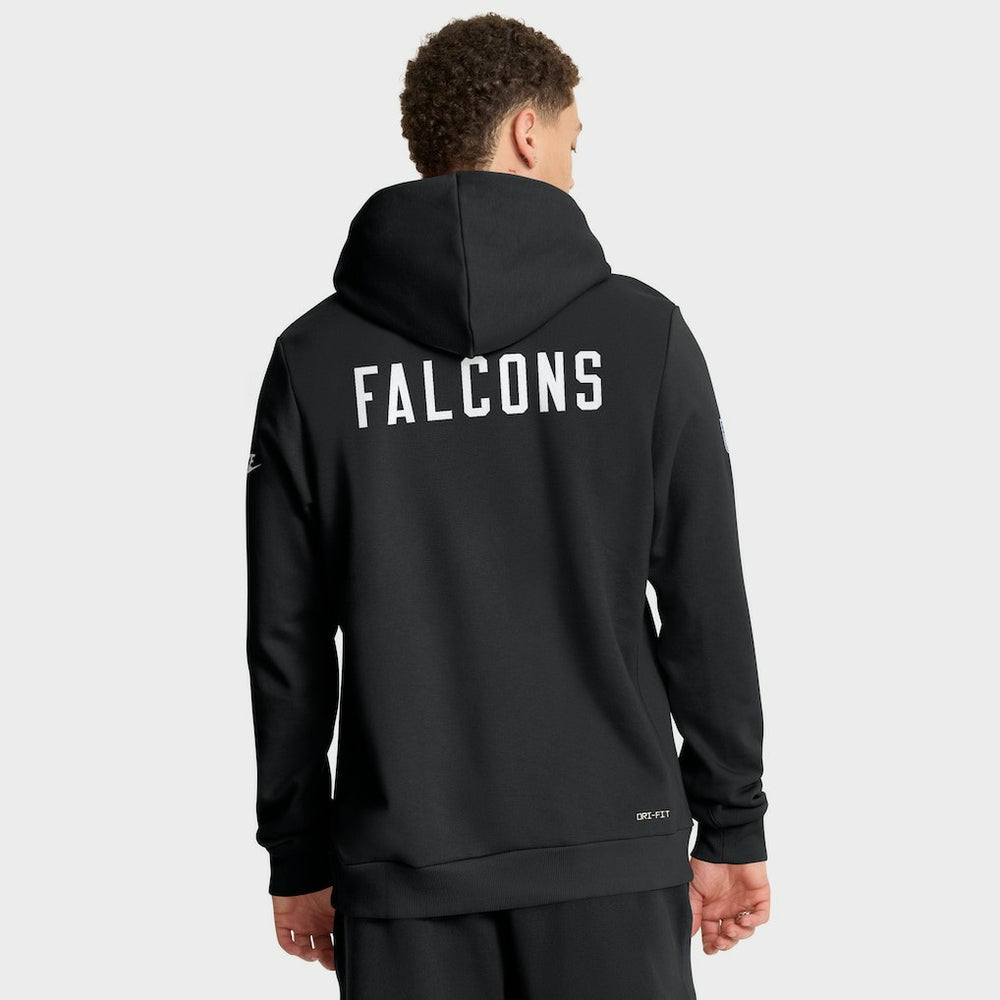 Atlanta Falcons Sideline Standard Issue Alt 2 Dri-FIT Hoodie - Black - Nike