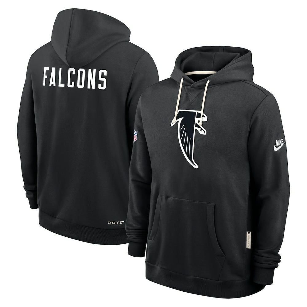 Atlanta Falcons Sideline Standard Issue Alt 2 Dri-FIT Hoodie - Black - Nike