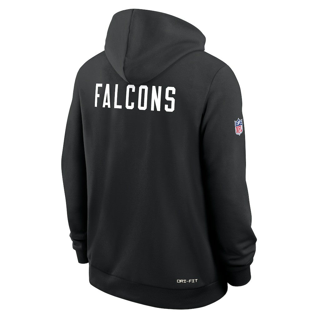 Atlanta Falcons Sideline Standard Issue Alt 2 Dri-FIT Hoodie - Black - Nike
