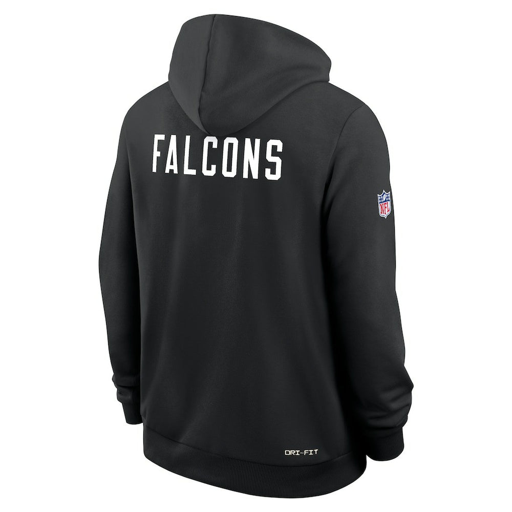 Atlanta Falcons Sideline Standard Issue Alt 2 Dri-FIT Hoodie - Black - Nike