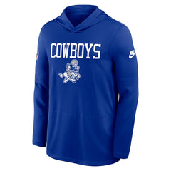 Dallas Cowboys Sideline Alt Pack Dri-FIT Lightweight Hooded Top - Royal - Nike