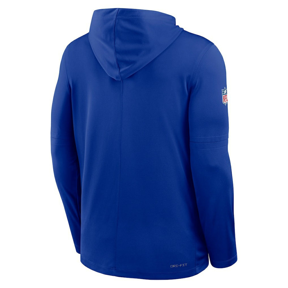 Dallas Cowboys Sideline Alt Pack Dri-FIT Lightweight Hooded Top - Royal - Nike