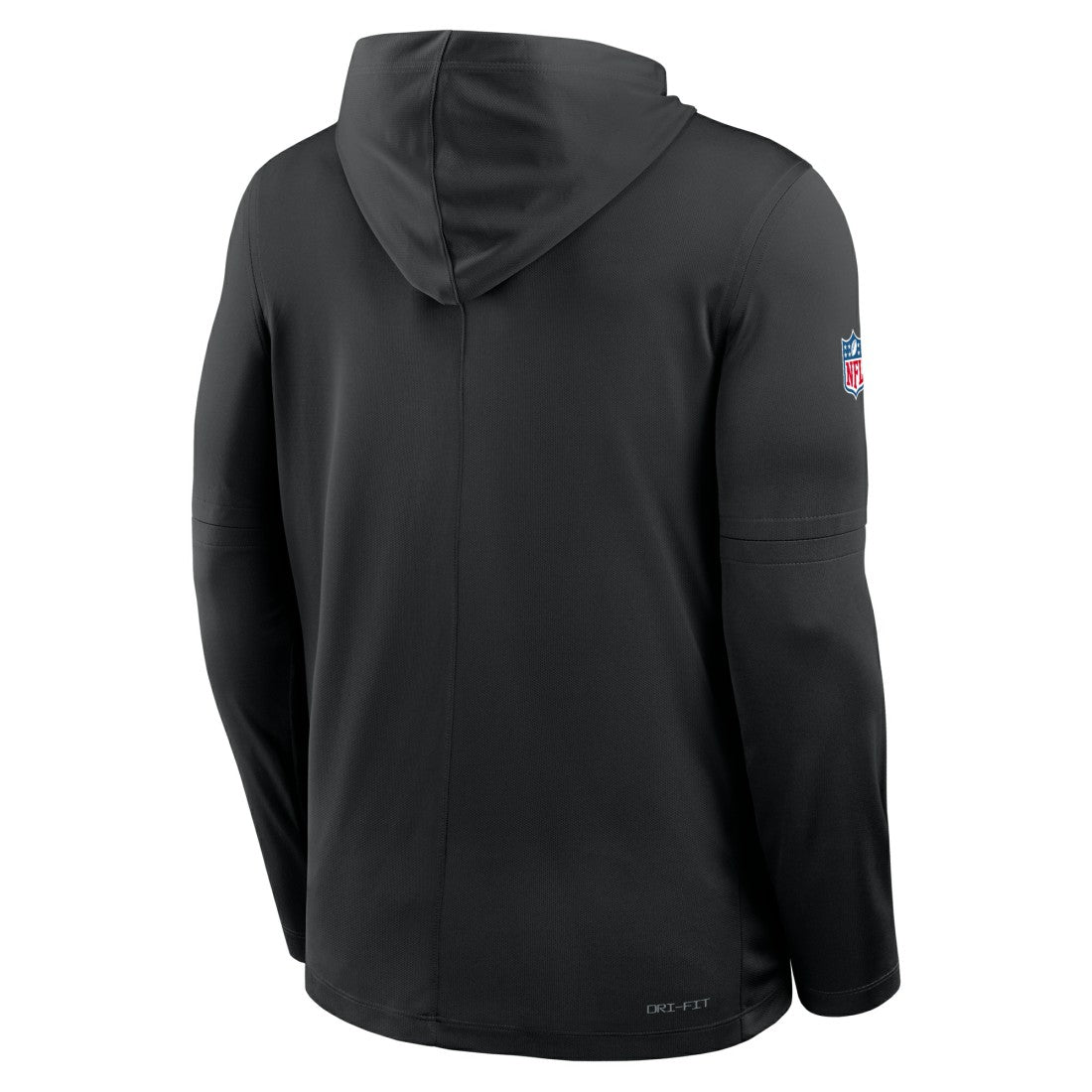 Detroit Lions Sideline Pass Accuracy Dri-FIT Long Sleeve Hoodie T-Shirt - Black - Nike