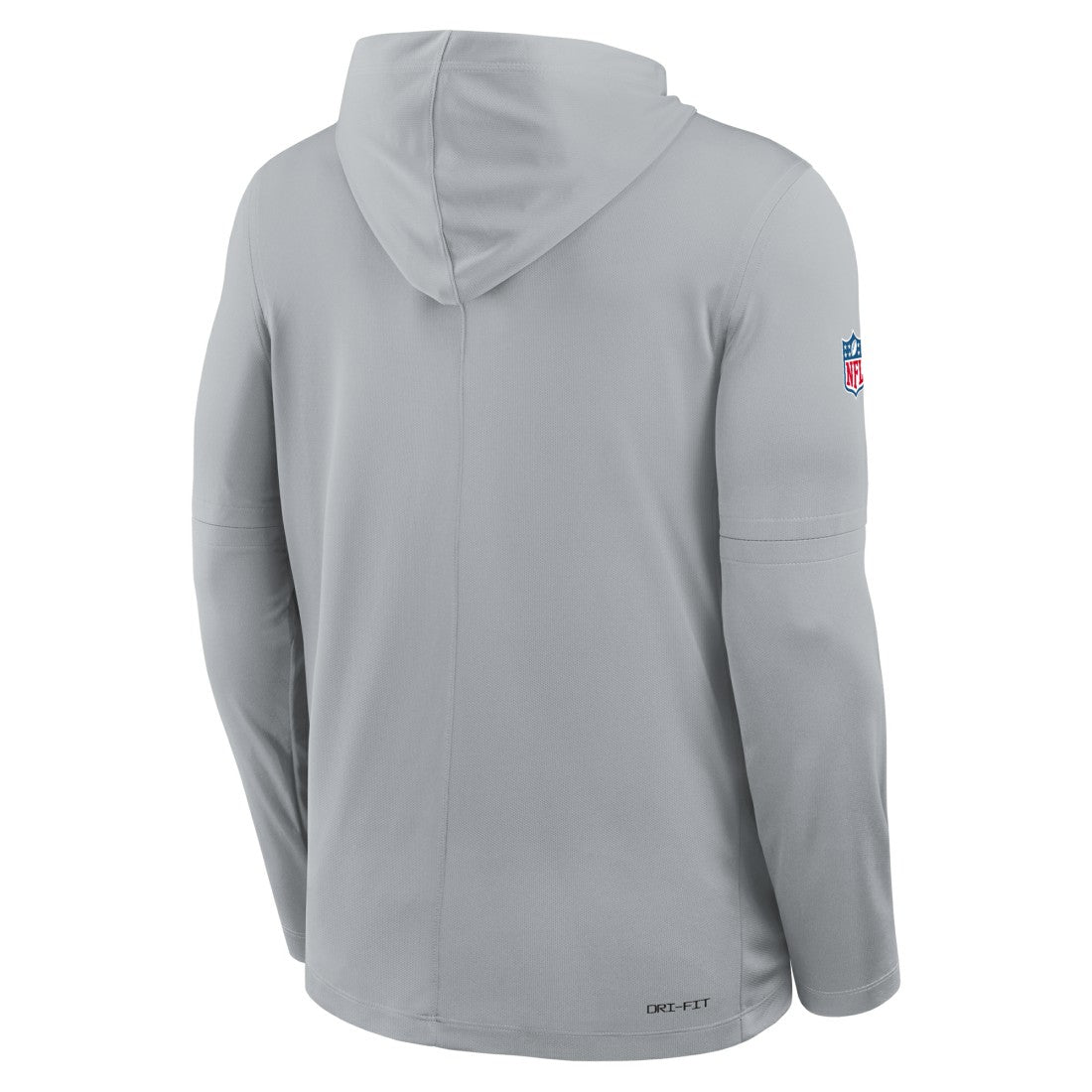 Detroit Lions Sideline Pure Fury Performance Long Sleeve Hoodie T-Shirt - Gray - Nike