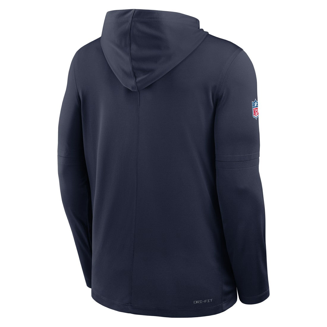 Seattle Seahawks Sideline Pure Fury Performance Long Sleeve Hoodie T-Shirt - College Navy - Nike