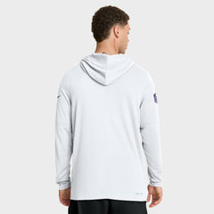 Minnesota Vikings Sideline Option Read Dri-FIT Long Sleeve Hoodie T-Shirt  - White - Nike