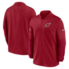 Arizona Cardinals Sideline Dri-FIT Half-Zip Pullover - Cardinal - Nike