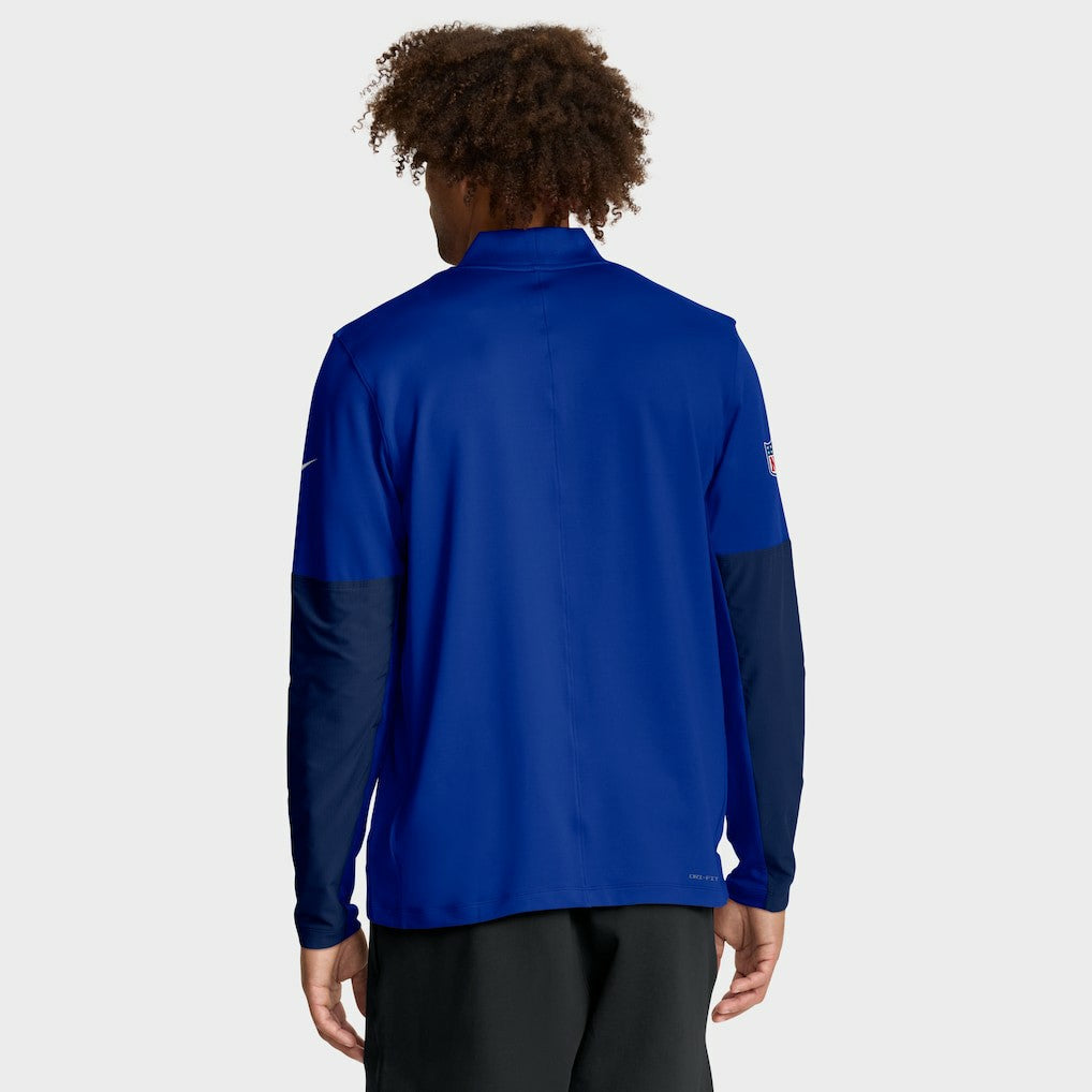 Buffalo Bills Sideline Dri-FIT Half-Zip Pullover - Royal - Nike