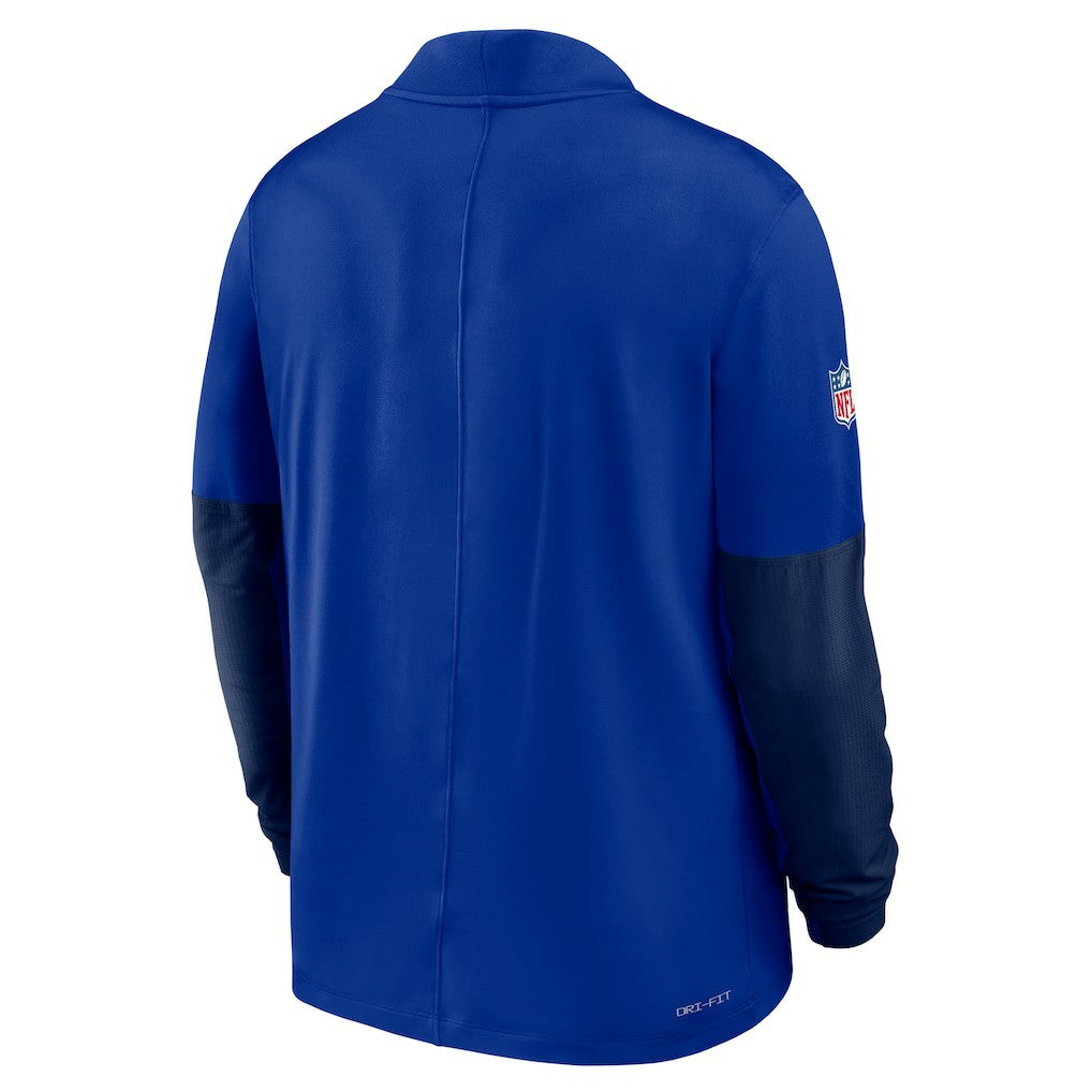 Buffalo Bills Sideline Dri-FIT Half-Zip Pullover - Royal - Nike
