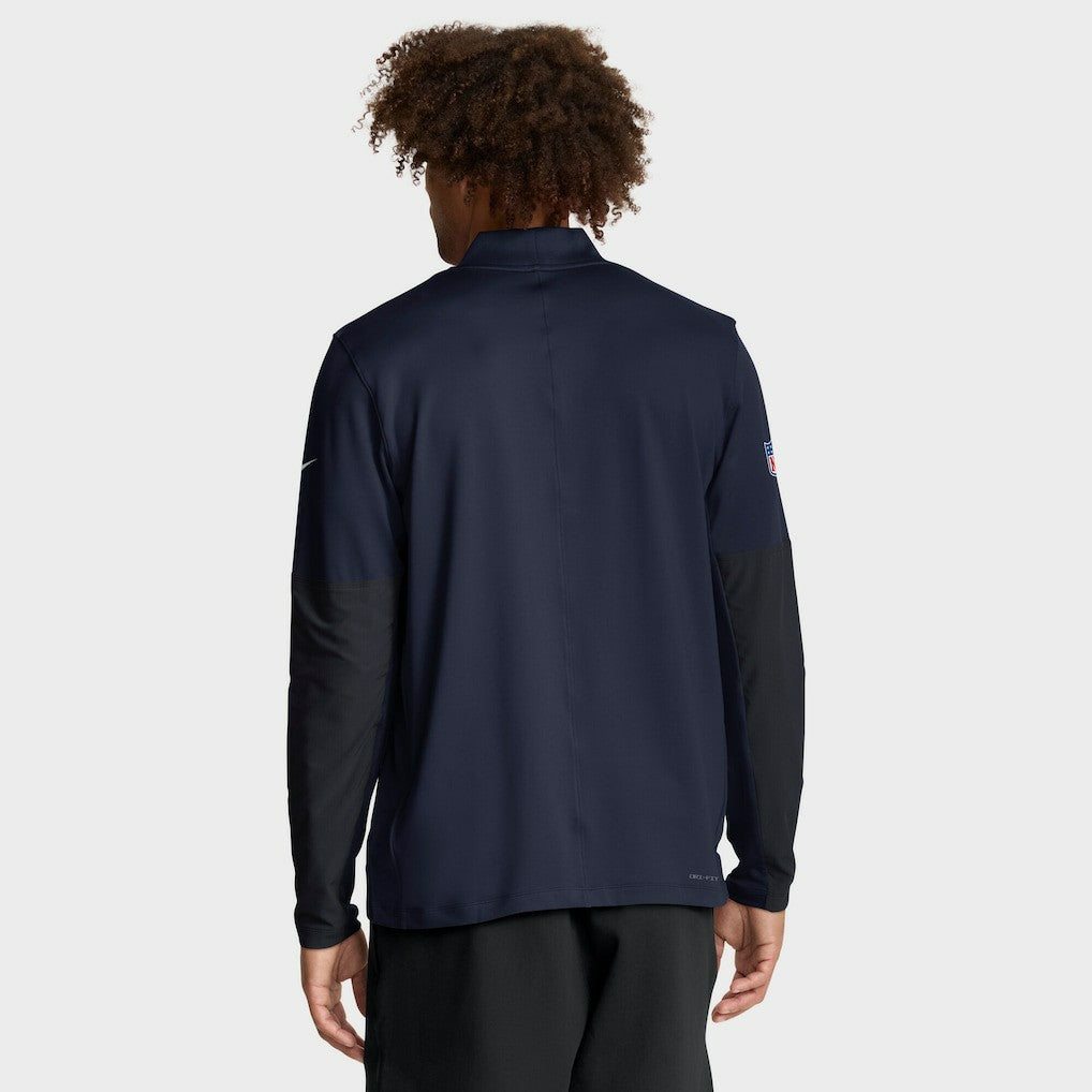 Dallas Cowboys Sideline Dri-FIT Half-Zip Pullover - Navy - Nike