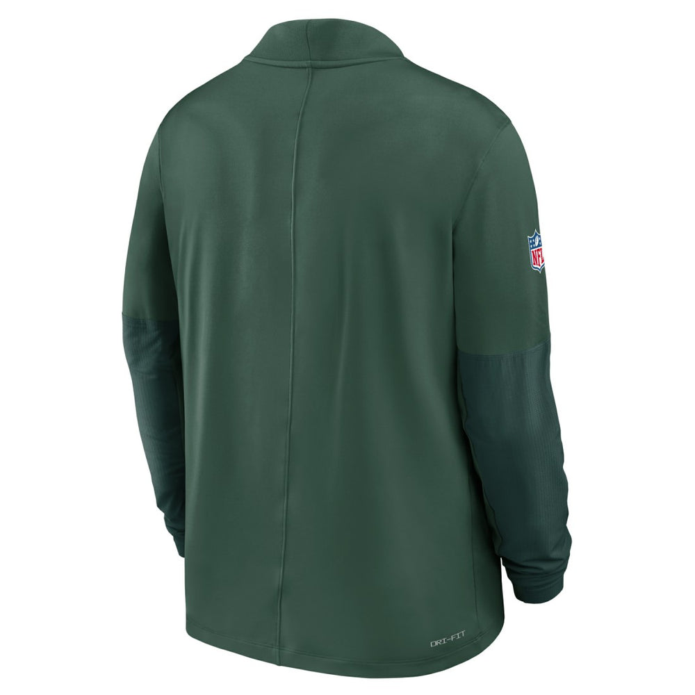 Green Bay Packers Sideline Dri-FIT Half-Zip Pullover - Green - Nike