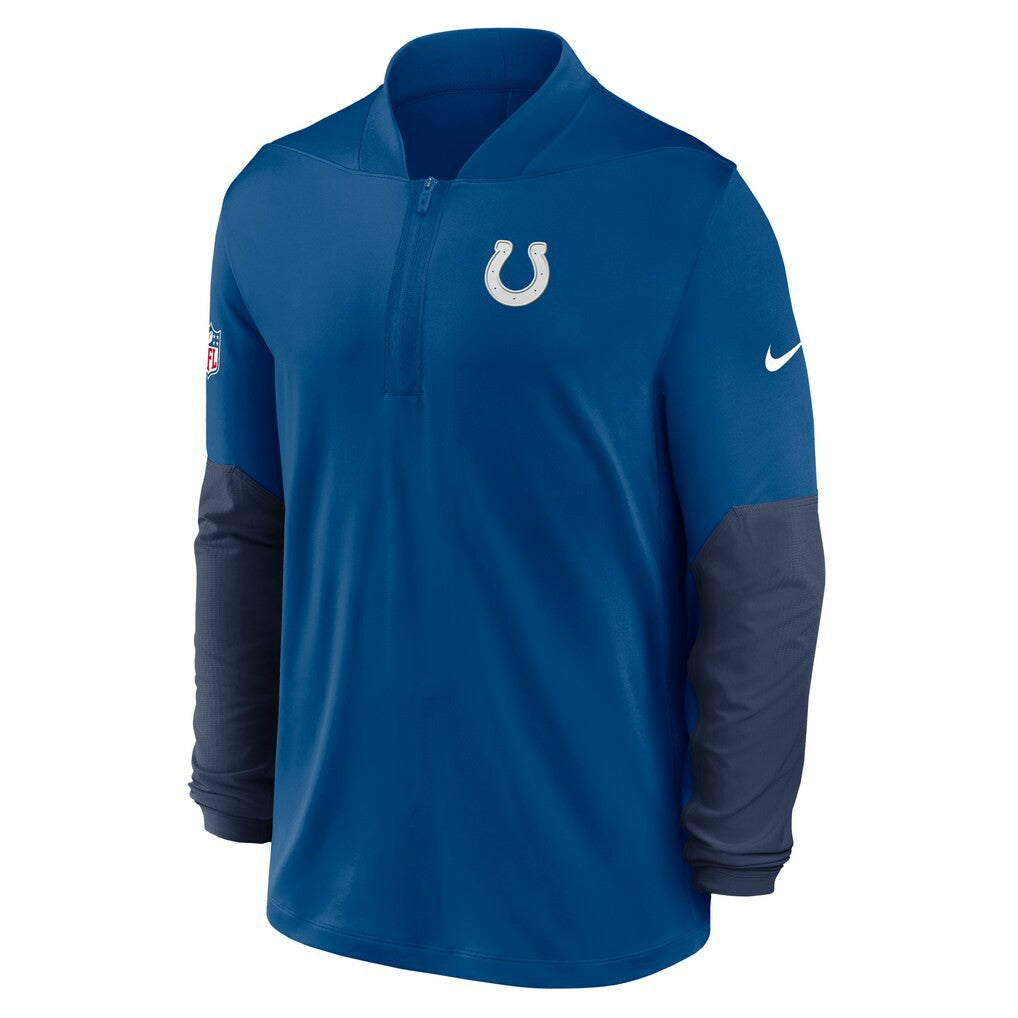Indianapolis Colts Sideline Dri-FIT Half-Zip Pullover - Royal - Nike