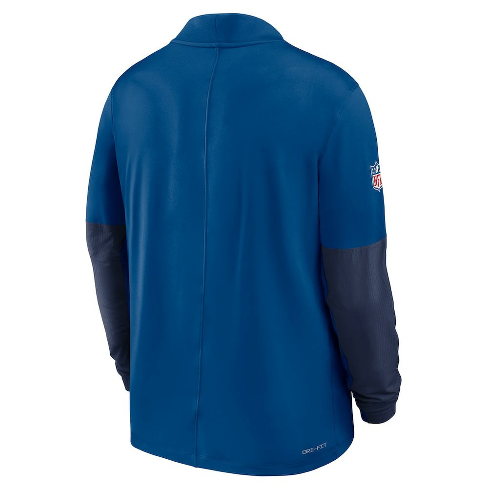 Indianapolis Colts Sideline Dri-FIT Half-Zip Pullover - Royal - Nike