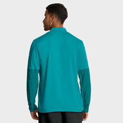 Miami Dolphins Sideline Dri-FIT Half-Zip Pullover - Aqua - Nike