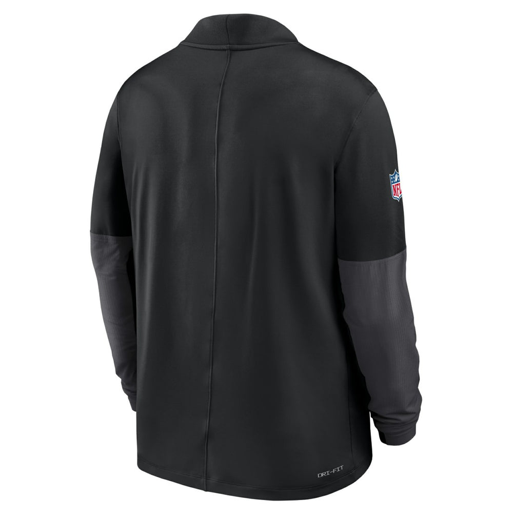 Minnesota Vikings Sideline Dri-FIT Half-Zip Pullover - Black - Nike