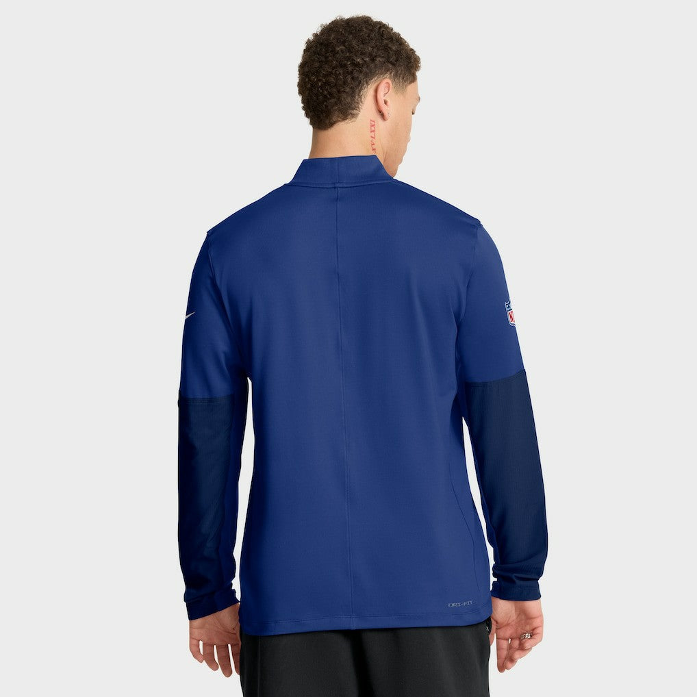 New York Giants Sideline Dri-FIT Half-Zip Pullover - Royal - Nike