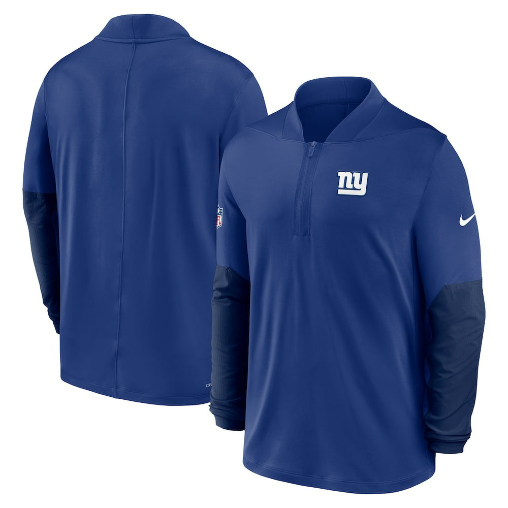 New York Giants Sideline Dri-FIT Half-Zip Pullover - Royal - Nike