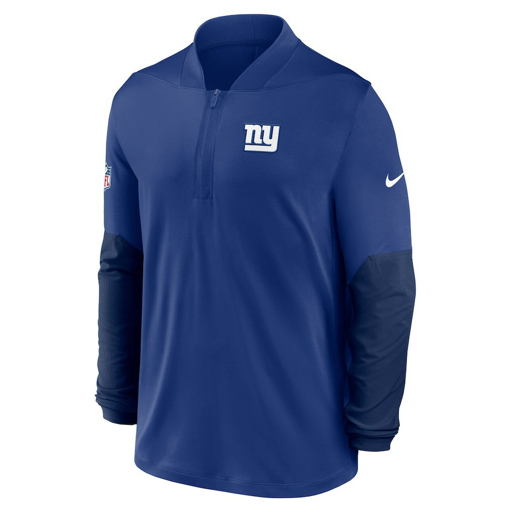 New York Giants Sideline Dri-FIT Half-Zip Pullover - Royal - Nike