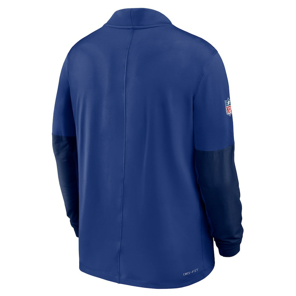 New York Giants Sideline Dri-FIT Half-Zip Pullover - Royal - Nike