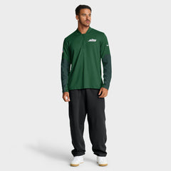 New York Jets Sideline Dri-FIT Half-Zip Pullover - Green - Nike