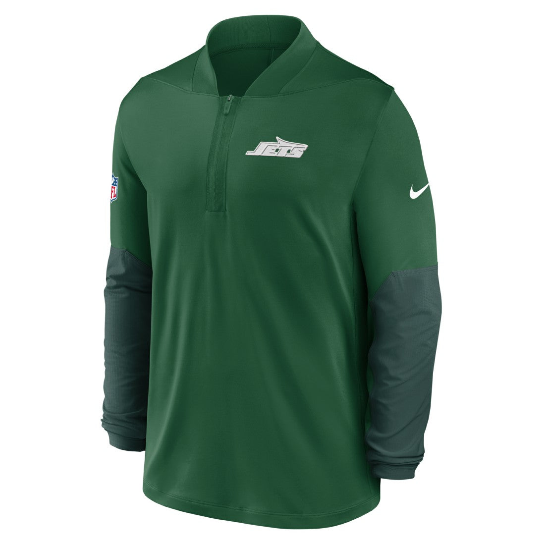 New York Jets Sideline Dri-FIT Half-Zip Pullover - Green - Nike