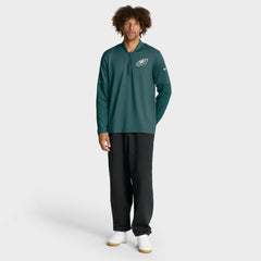 Philadelphia Eagles Sideline Dri-FIT Half-Zip Pullover - Green - Nike