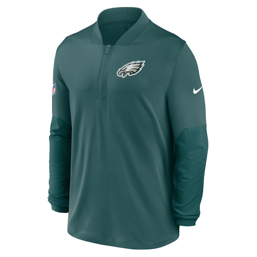 Philadelphia Eagles Sideline Dri-FIT Half-Zip Pullover - Green - Nike