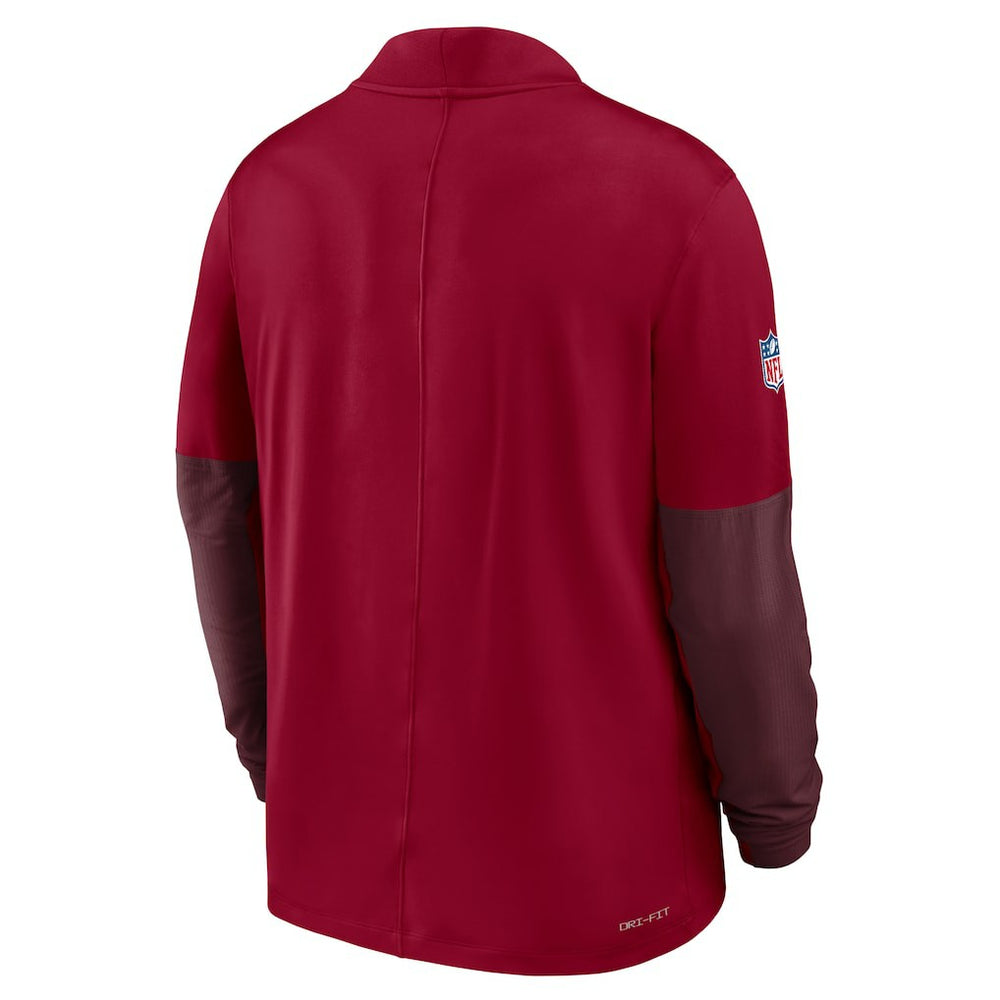 Washington Commanders Sideline Dri-FIT Half-Zip Pullover - Burgundy - Nike